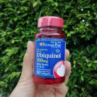 ยูบิควินอล Ubiquinol (Kaneka QH®) 100 mg 60 Softgels (Puritans Pride®) CoQ10