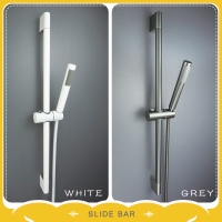 White Metal Grey Round Hand Shower cket Stainless Steel ABS cket Bathroom Hand Shower cket 1.5M Shower Tube