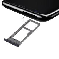 FixGadget For Galaxy S8 SIM Card Tray + Micro SD Tray (Black)