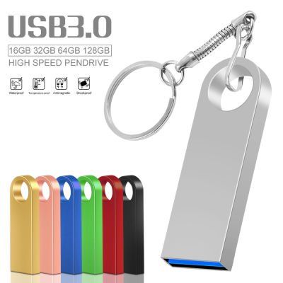 Hot Black Cle USB Flash Drive 64GB 128GB Pendrive 32GB ไดรฟ์ปากกากันน้ำ16GB 8GB Flash Usb 3.0 Memoria Usb Stick Key สำหรับของขวัญ