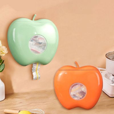 【hot】 Wall Mounted Keeping Storage Disposable Food Cover Organizer Plastic Elastic