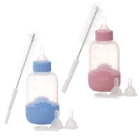 ◇ Kitten Bottle Feeding Kit 100ml Small Animal Milk Feeder With Feeding Syringes And Brush Convenient Puppy Kitten Nursing Kit