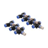 50Pcs/lot 6mm Atomization Misting Fog Nozzles with 6mm Quick Access Tee Connector Garden Landscaping Irrigation Sprayers Watering Systems  Garden Hose