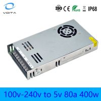 ﹉☒✙ 400W Switching Power Supply Transformer AC-DC Power Adapter 100V-240V to 5V 80A Variable Voltage Converter