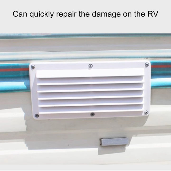 ตะแกรงระบายอากาศห้องน้ำสำนักงานแบบมืออาชีพบานเกล็ดระบายอากาศ-rv-1ชิ้นบานเกล็ดสำหรับเรือยอชท์อุปกรณ์เสริมในบ้าน