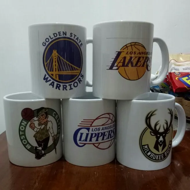 personalized mug with box, PRICE PER PIECE (ALL NBA TEAM LOGO) Lazada PH