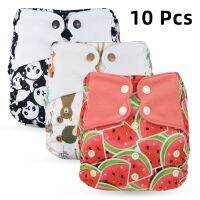 High Quality Baby Boy Girl Newborn Reusable Washable One Size Stay Dry Bamboo Suede Cloth Pocket Diaper Nappy