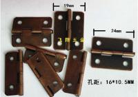 50pcs 24x19mm Antique Copper Brass Jewelry Box Door Hinge