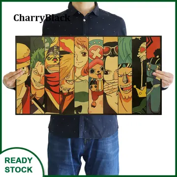 SHIYAN Anime ONE PIECE Wanted Poster Don Krieg Poster Decorative Painting  Canvas Wall Art Living Room Posters Bedroom Painting 24x36inch(60x90cm) :  : Home