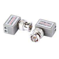 2ชิ้น202C-HD Cvi/tvi/ AHD 1CH วิดีโอ Balun แบบพาสซีฟโคแอกเซียลอแดปเตอร์ (มีในสต็อก)