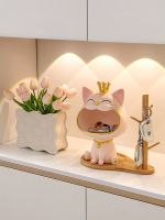 ✣❇ Plutus cat keys to receive the porch place as shoe at gate of a new home decoration moved into gifts