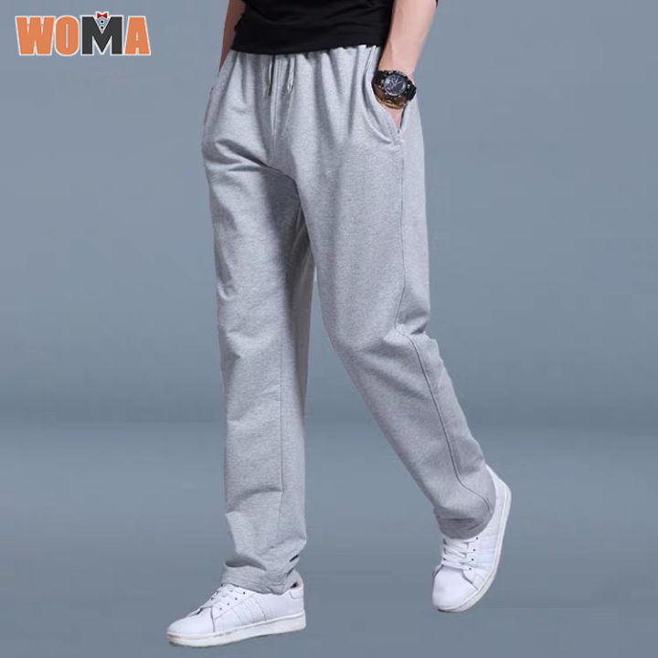 woma-กางเกง-ผู้ชาย-กางเกงเก็บพุง-กางเกงวอร์ม-กางเกงผู้ชายกางเกงกีฬาผู้ชายกางเกงขนาดพิเศษกางเกงลำลองใหม่