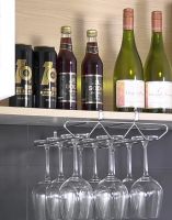 HACHI HACHI แขวนแก้วไวน์ ที่แขวนแก้ว สำหรับ9ใบ ประหยัดพื้นที่ บาร์น้ำ wine glass holder ที่วางแก้ว แขวนไวน์