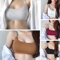 Sport Bra บราสายตัวอักษร ตะขอหลังปรับได้ 3 ระดับ 5 สี