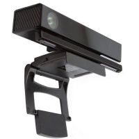 Kinect คลิปหนีบเซนเซอร์ไมโครซอฟต์หนึ่งอันตัวจับยึดขาตั้ง Xbox แบบปรับได้สำหรับอุปกรณ์เสริมทีวีกล้อง2.0พับได้