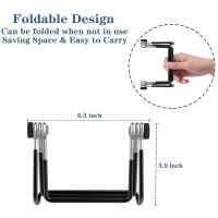 Foldable Tablet Stand,Portable Adjustable Multi-Angle Metal Holder Cradle,Compatible with 9-13 inch Tablet