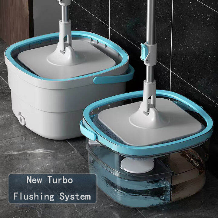 Sewage separation water absorption mop bucket lazy household no