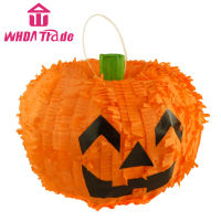 Kids Halloween Pinata Interactive Toys 3D Pumpkin Pinata Party Hanging Decor Props For Boys Girls