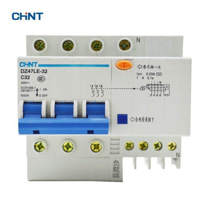 2023-hot-chukche-trading-shop-chint-32a-แผ่นดินรั่ววงจร-breaker-elcb-dz47le-32-3p-n-c32