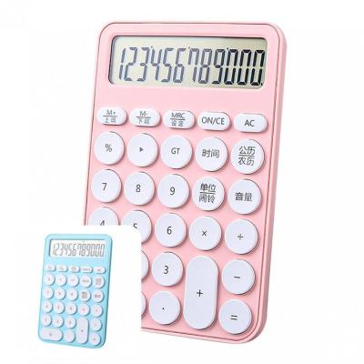 Alarm Student Calculator Portable Self-contained Voice Useful Large Screen 12 Digits Electronic Desktop Calculator Calculators