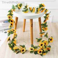 【hot】❒▧  1pcs 2.5M Artificial Garland Vine Wedding Floral Arch Silk