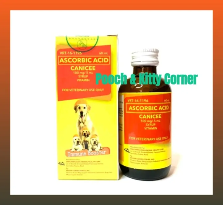 Canicee (Ascorbic Acid) for Dogs (60mL) w/ FREE 3mL Syringe Lazada PH