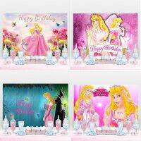 jfjg♕  Cartoon Custom Backdrop Sleeping Birthday Decoration Supplies Photo Background