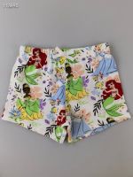 3-7 years old girls cartoon shorts spring and autumn mermaid princess Ariel childrens leggings