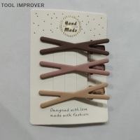 TOOL IMPROVER 3 4ชิ้น ชุดใหม่สำหรับผู้หญิงกิ๊บติดผมย้อนยุคทรงเรขาคณิตค้างแข็งอุปกรณ์เสริมสำหรับผู้ใหญ่กิ๊บติดผมโลหะผสมที่น่ารักเครื่องประดับผมผู้หญิง