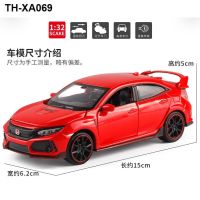 [box] jianyuan 1:32 civic acousto-optic back toy 3227 a alloy model