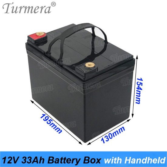 Turmera hộp lưu trữ pin lithium 12v 33ah 100ah 3.2v lifepo4 3.7v cho hệ - ảnh sản phẩm 6