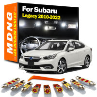 MDNG 14Pcs LED ภายในแผนที่โดม Trunk Light Kit สำหรับ Subaru Legacy 2010-2015 2016 2017 2018 2019 2020 2021 2022หลอดไฟ Led Canbus