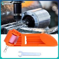 【ราคาถูก】Portable Sharpener Grinding Sharpener Grinding Bit สีส้มแบบพกพาเครื่องลับดอกสว่านล้อบดคอรันดัมล้อไม้เครื่องมือดำเนินการ