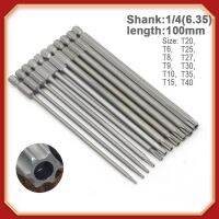 ชุดไขควงนิรภัยสกรู S2 11ชิ้นชุดเครื่องมือซ่อม Torx Bits