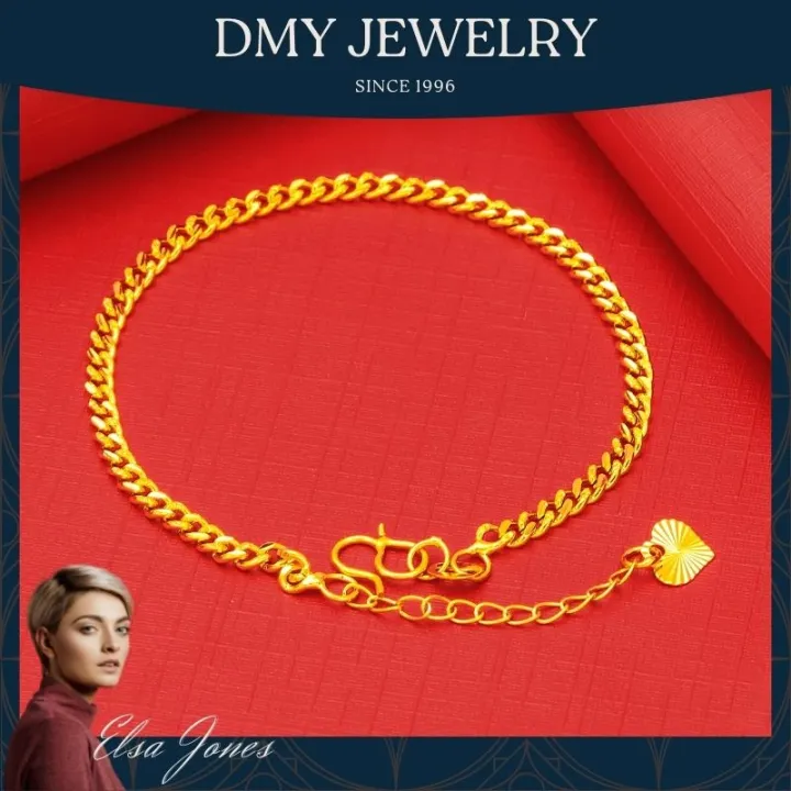 DMY Jewelry Sep Vergara Fine Jewelry/ Tunay Na Ginto Pawnable/ Bracelet