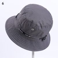 HOT★Topi Bucket ลายพรางสำหรับทุกเพศ, หมวกบังแดดกลางแจ้งสำหรับทุกเพศหมวก Topi memancing ปานามาสำหรับผู้หญิงผู้ชายล่าสัตว์