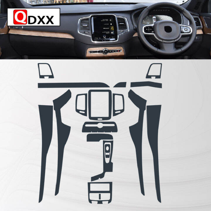 สำหรับ-volvo-xc90-2015-2021ภายในรถคอนโซลกลางโปร่งใส-tpu-ป้องกันฟิล์ม-anti-scratch-repair-ฟิล์มอุปกรณ์เสริม-refit