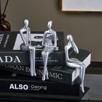 3Pcs Abstract Figure Ornaments Desk Decoration Modern Creative Art Statue Living Room Decoration Accessories Home Decor Gift