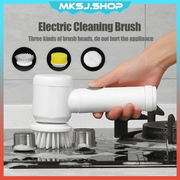 Electric cleaning brush Magic Brush kitchen bathroom household 5 in 1