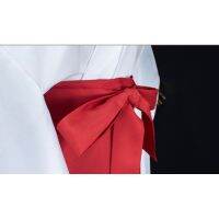 Anime Inuyasha Cosplay Kimono Costume Higurashi Kagome Coat Dress Long Sleev Top Halloween Party Show Uniform Set