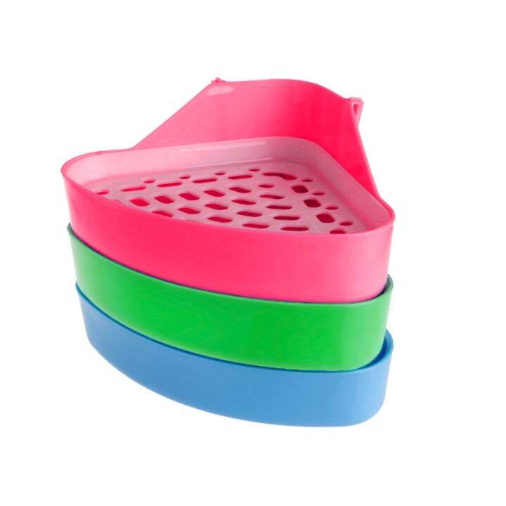 Cat Rabbit Small Animal Pee Toilet Potty Bowl Corner Clean Litter Trays Hot Lazada PH