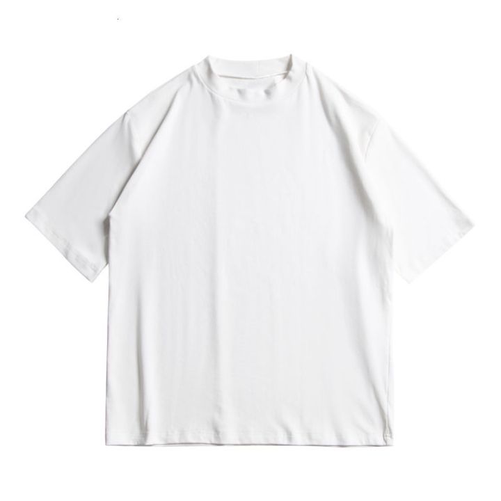 เสื้อยืด-คอสูง-แฟชั่นฤดูร้อน-สําหรับผู้ชาย-qc8191601