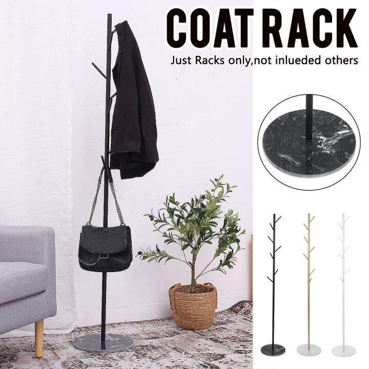7Hooks Floor Standing Coat Rack Organizer Hangers Tree Style Metal