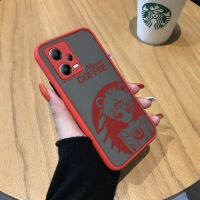 GGK เคสสำหรับ Xiaomi Redmi Note 12 5G Xiaomi Poco X5 5G น่ารักลายการ์ตูนเซเลอร์มูนมีน้ำค้างแข็งโปร่งใสกาแฟเคสน่ารักกล้องถ่ายรูปคลุมทั้งหมดเด็กผู้หญิงปกป้องเคส