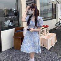 COD DSFGRDGHHHHH blue plus size dress puff sleeve dress beach summer dress for woman graduation dress korean style dress mini fitted floral dress debut fairy dress trendy formal dress elegant