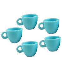 huhe PIEN 5pcs simulation mini coffee cup tea cup water cup milk cup food play accessories