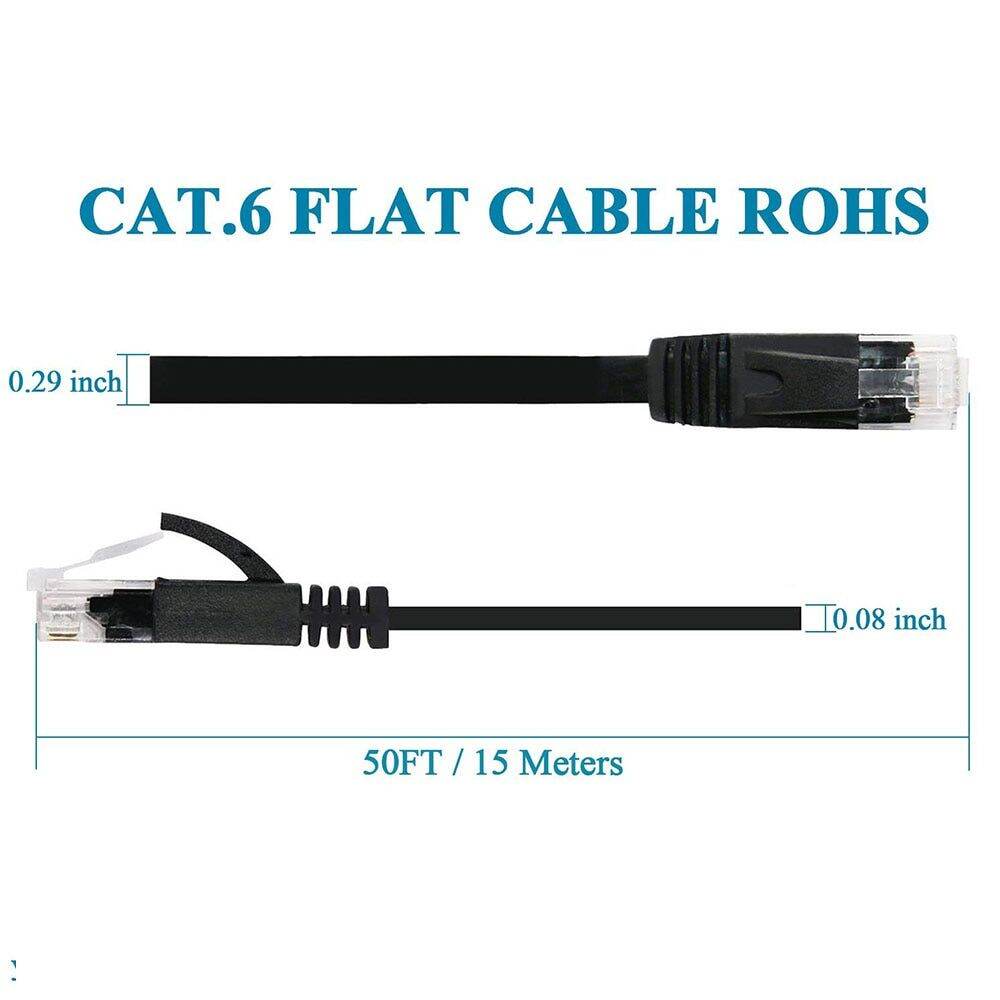 CAT6 1000Mbps flat cable RJ45 Lan cable network