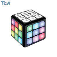 เด็กเพลงอิเล็กทรอนิกส์ Magic Cube แสงเกมมือถือปริศนาของเล่นสำหรับชายหญิงของขวัญสนุก