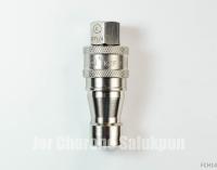 คอปเปอร์ไฮดรอลิกส์สแตนเลส SUS เกลียวใน 1/4  NPT  - Quick Coupling Hydraulics