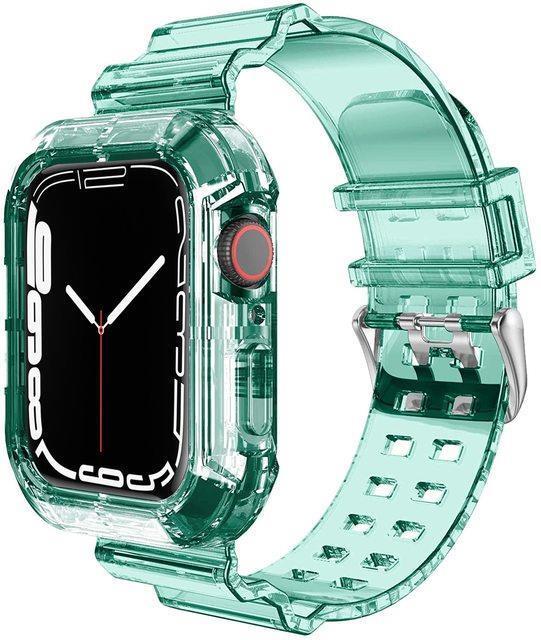 clear-band-case-สำหรับ-apple-watch-series-8-7-6-se-5-4-45mm-44mm-42mm-41mm-โปร่งใสสำหรับ-iwatch-38mm-40mm-สายซิลิโคน